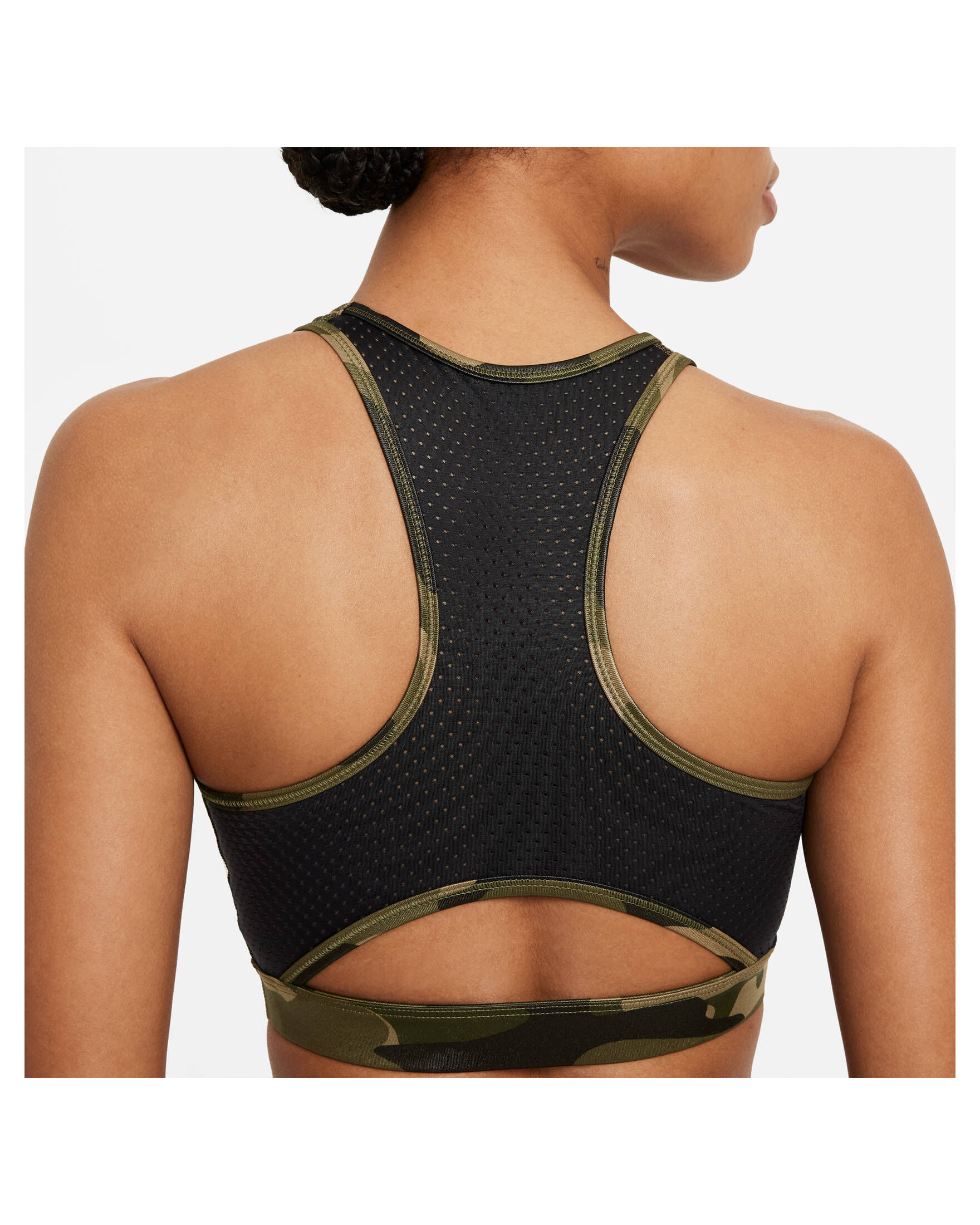 Nike| Damen Sport-BH DRI-FIT SWOOSH CAMO