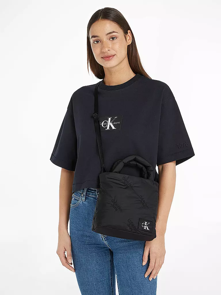 CALVIN KLEIN JEANS Tasche - Mini Bag  schwarz