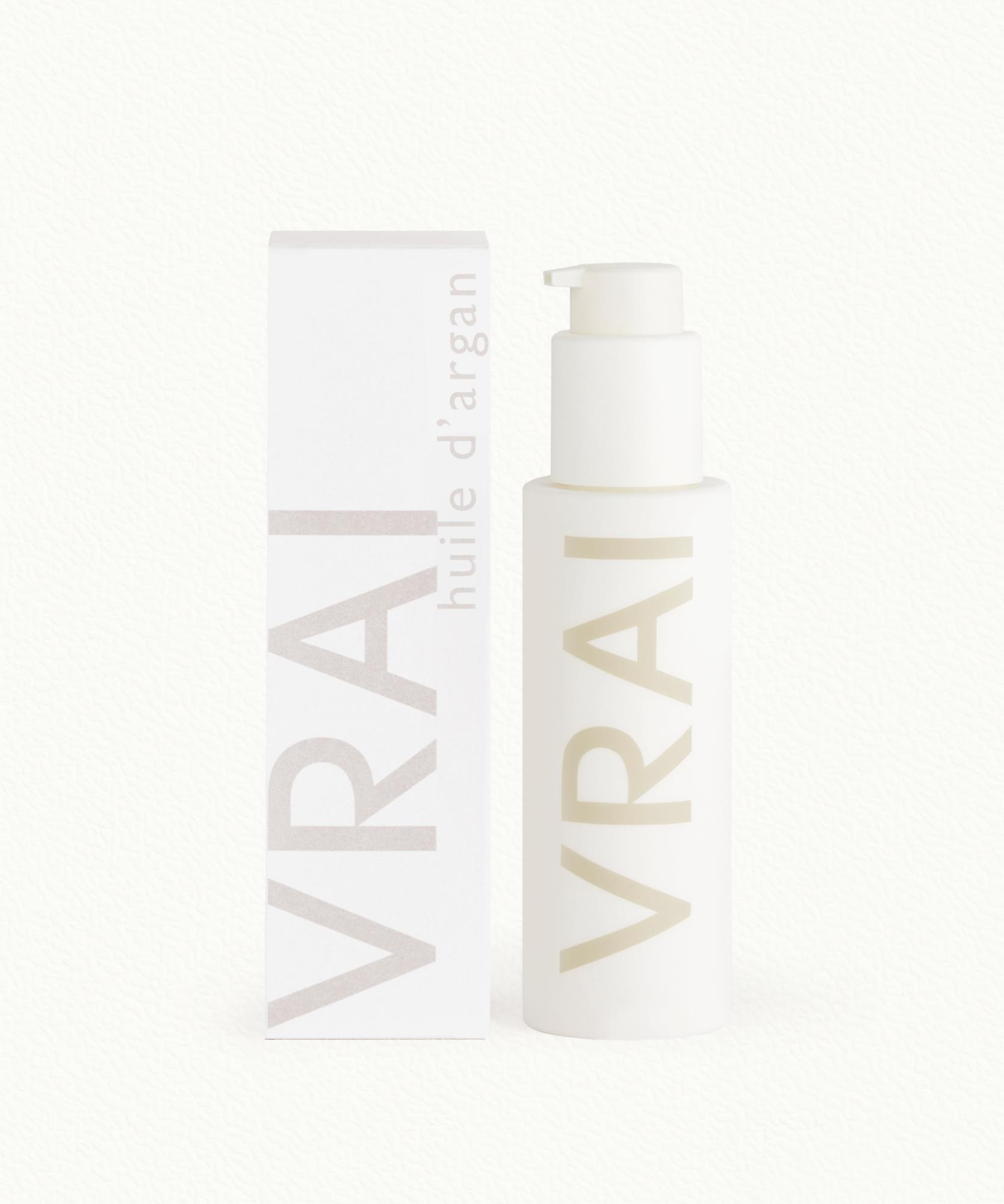 VRAI  Huile d'Argan naturelle pour le corps & les cheveux - 100ml
