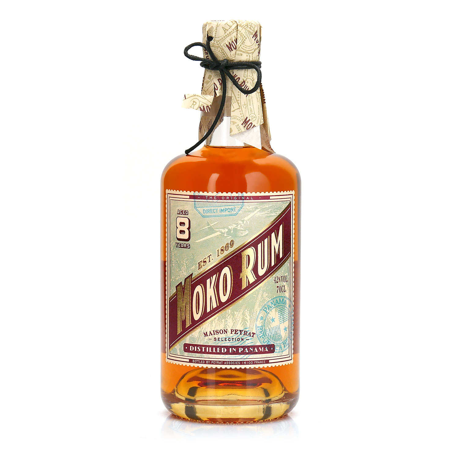 Moko Rum 8 ans - Rhum du Panama 42% - Moko Rum