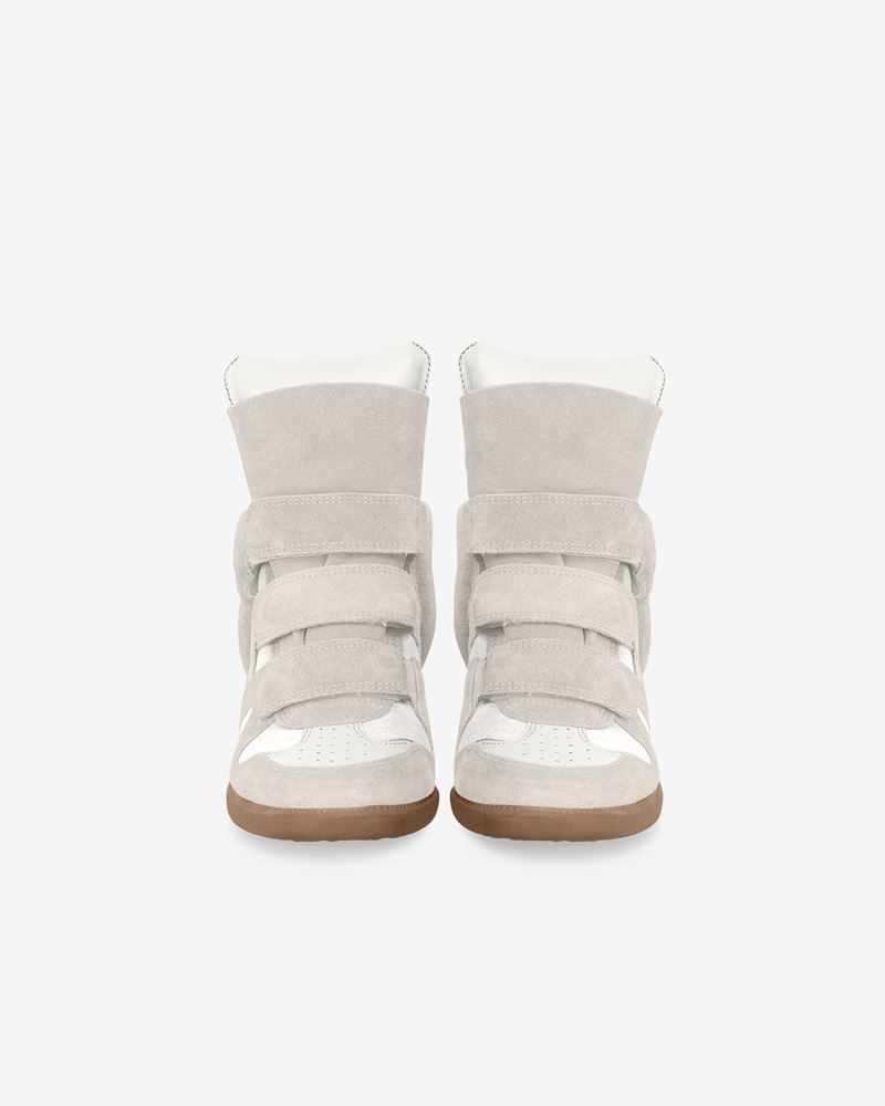 BASKETS EN CUIR VELOURS BEKETT