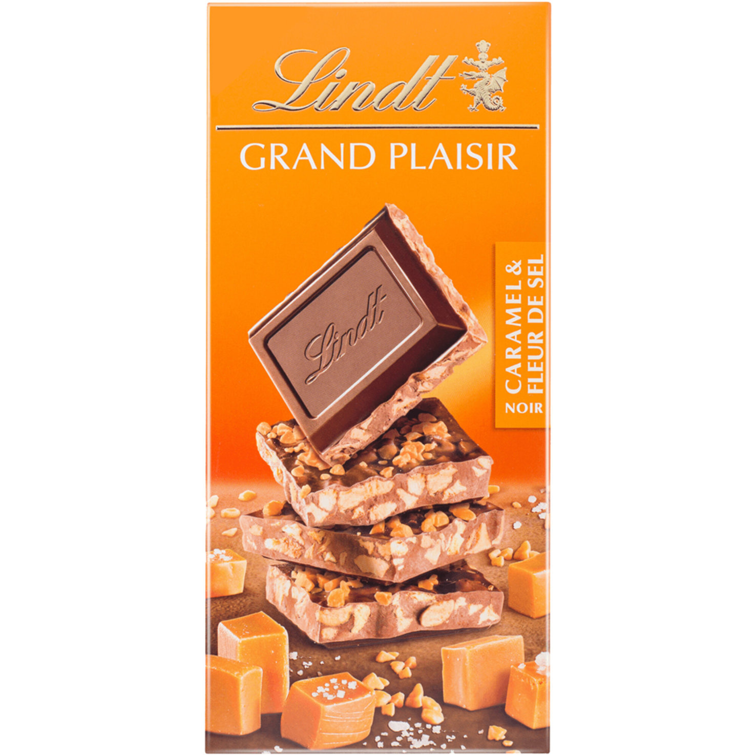 Lindt Grand Plaisir Dunkel Caramel & Fleur de Sel Tafelschokolade