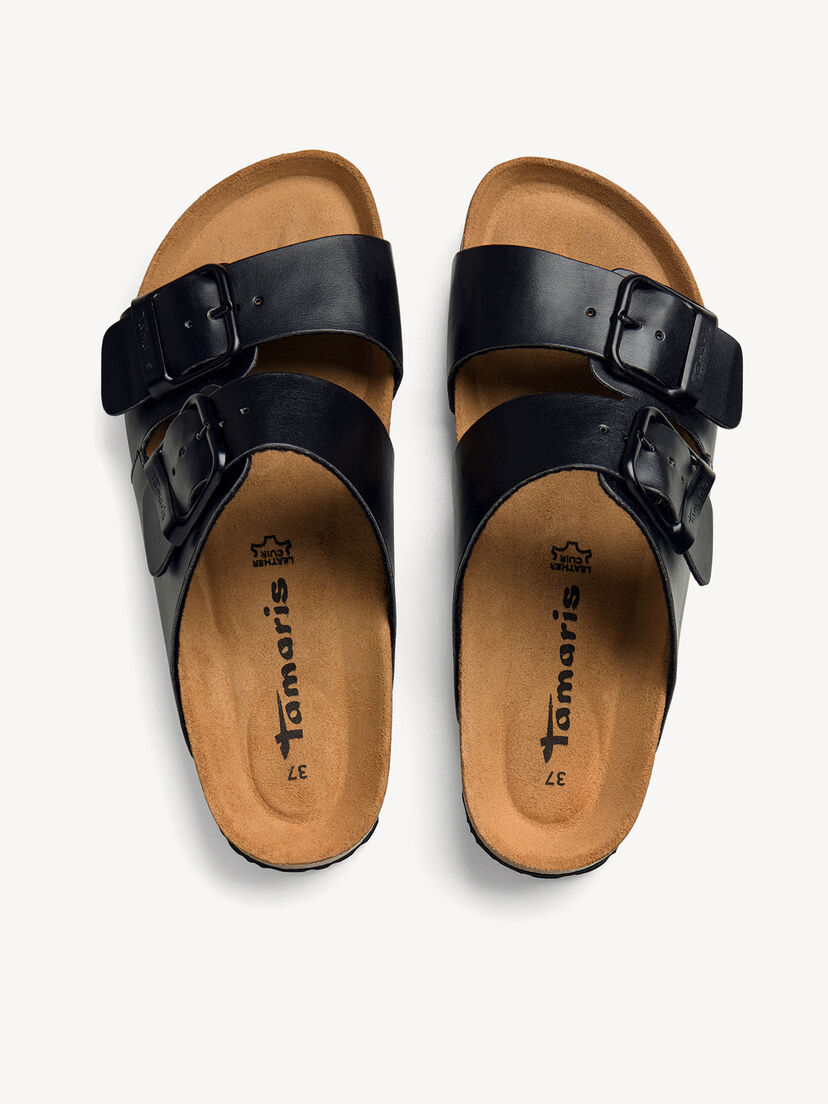 Slipper - zwart
