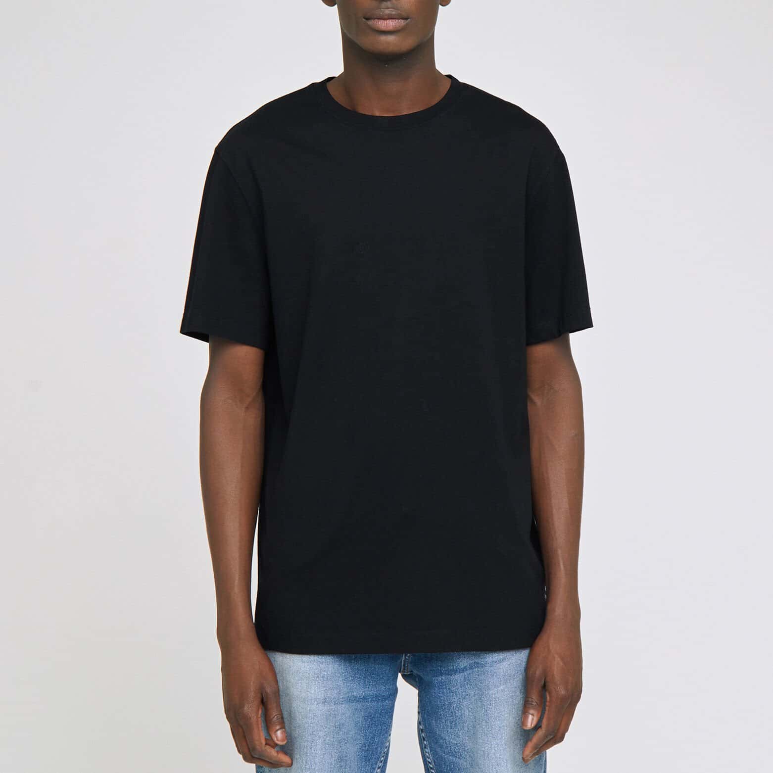 Tee shirt 'le parfait by JULES' coton issu de l'ag Noir