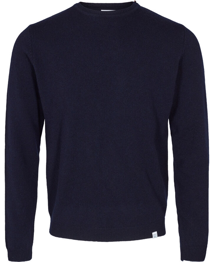 Norse Projects Sigfred Lambswool Blå