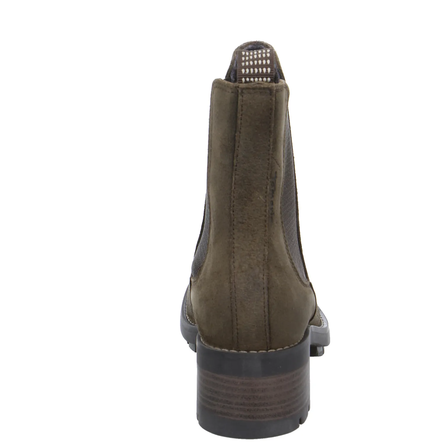TAMARIS Stiefelette Braun Leder