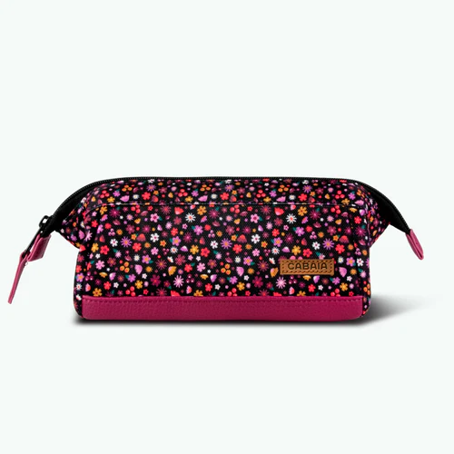 Trousse école Via Polo framboise