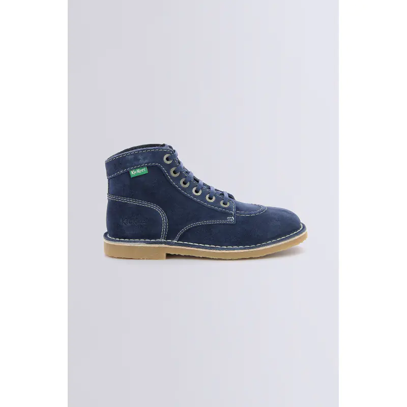 KICKLEGEND BLEU BOTTINES Cuir Femme