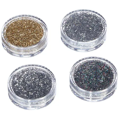 Eulenspiegel Profi Aqua Schminke Glitzer Set 1