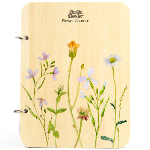 Mama memo dagboek voor gedroogde bloemen