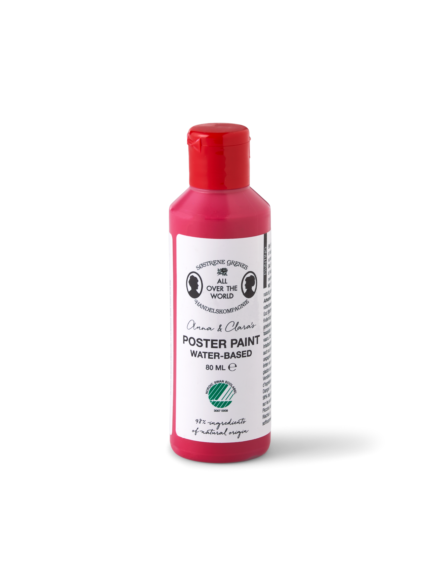 Plakatmaling 80 ml | Svanemærket. 80 ml. | White