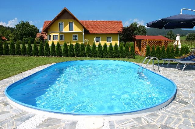 Summer Fun Zwembad Inbouw Set Ovaal 700x350x120