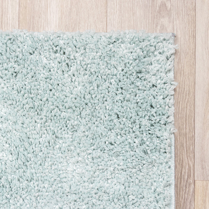 Hoogpolig vloerkleed - Lofty Lichtblauw | Haal kleur in huis!