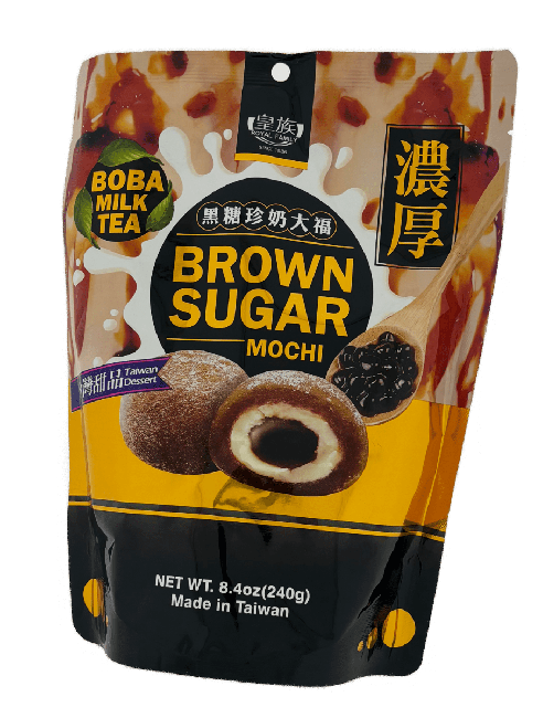 Royal Family Brown Sugar Boba Milk Tea Mochi 240g