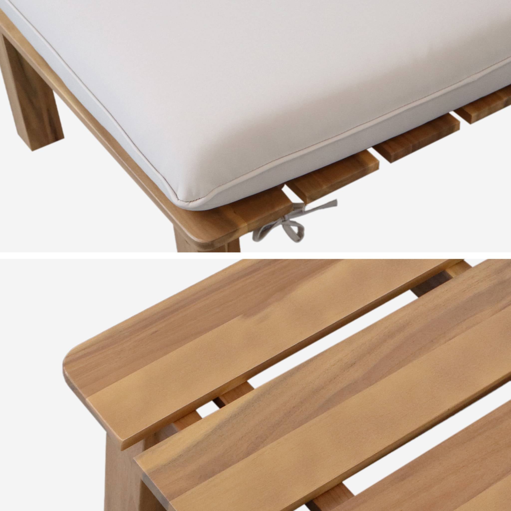 sweeek - Modulaire ligstoel meerdere posities en tafeltje