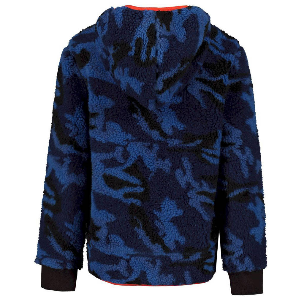 29FT teddy skisweater donkerblauw