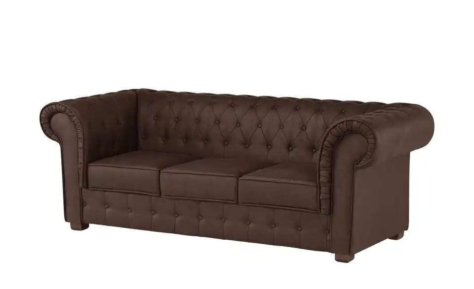 Sofa Chester Dunkelbraun 3