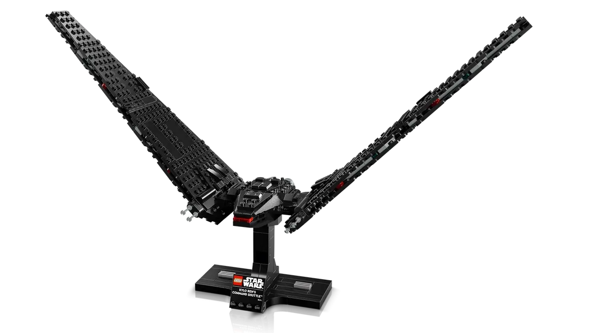 (386-tlg. Set) Star Wars Klemmbausteine Spielzeug Sternenschiff Modell Bausatz (75406) Lizenziert - Kylo Rens Kommandoshuttle