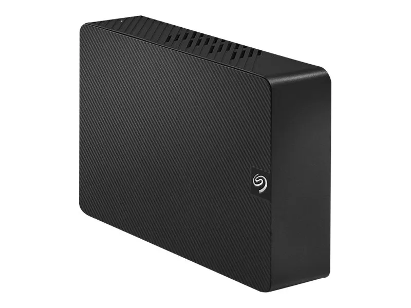 Seagate Expansion STKP8000400 - Harddisk - 8 TB - ekstern (stationær) - USB 3.0 - sort - med Seagate Rescue Data Recovery