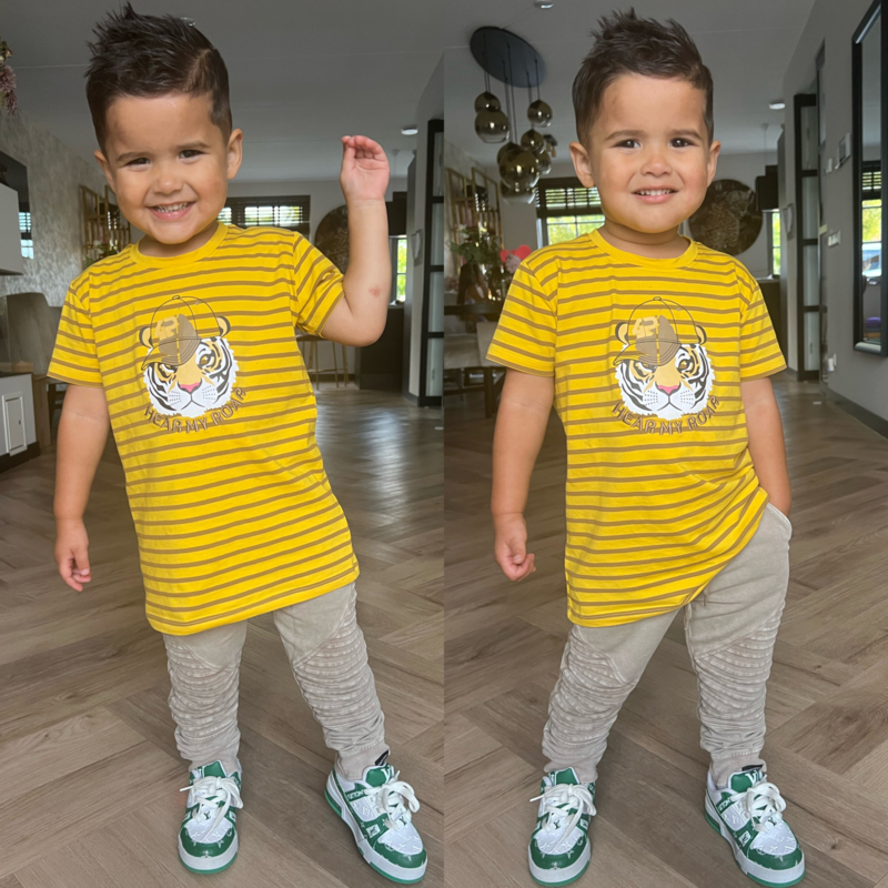 Cool tiger tee - Yellow