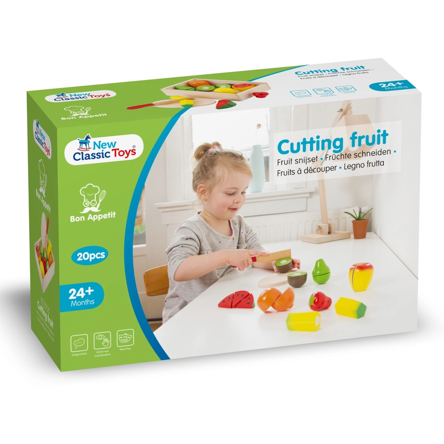 New Classic Toys Früchte schneiden bunt