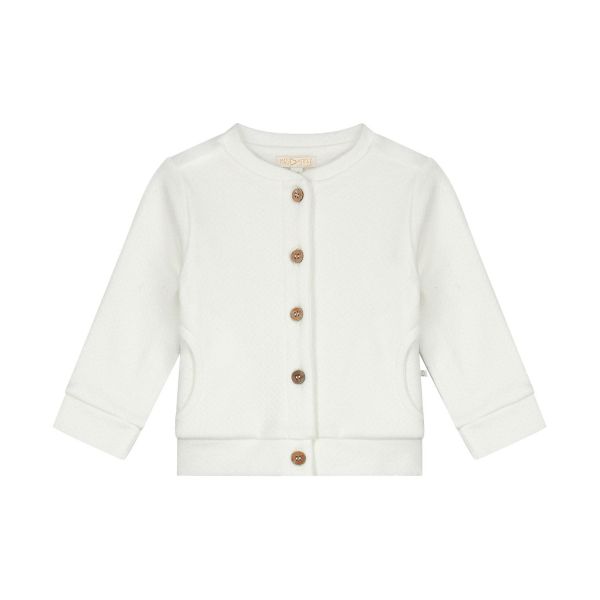 Mats & Merthe Bram Vest Off White 1 Mnd