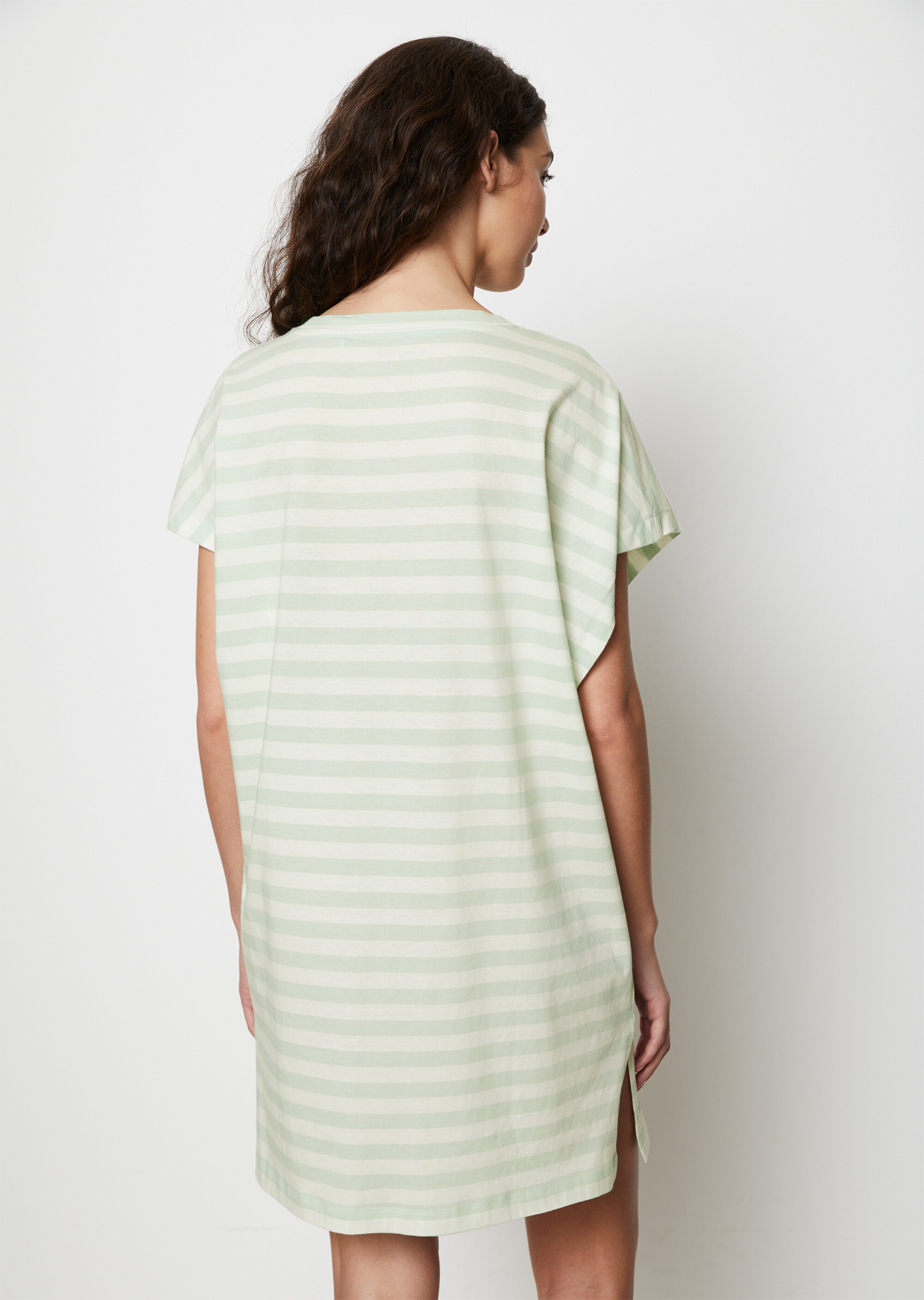 Lounge-Longshirt aus reiner Bio-Baumwolle