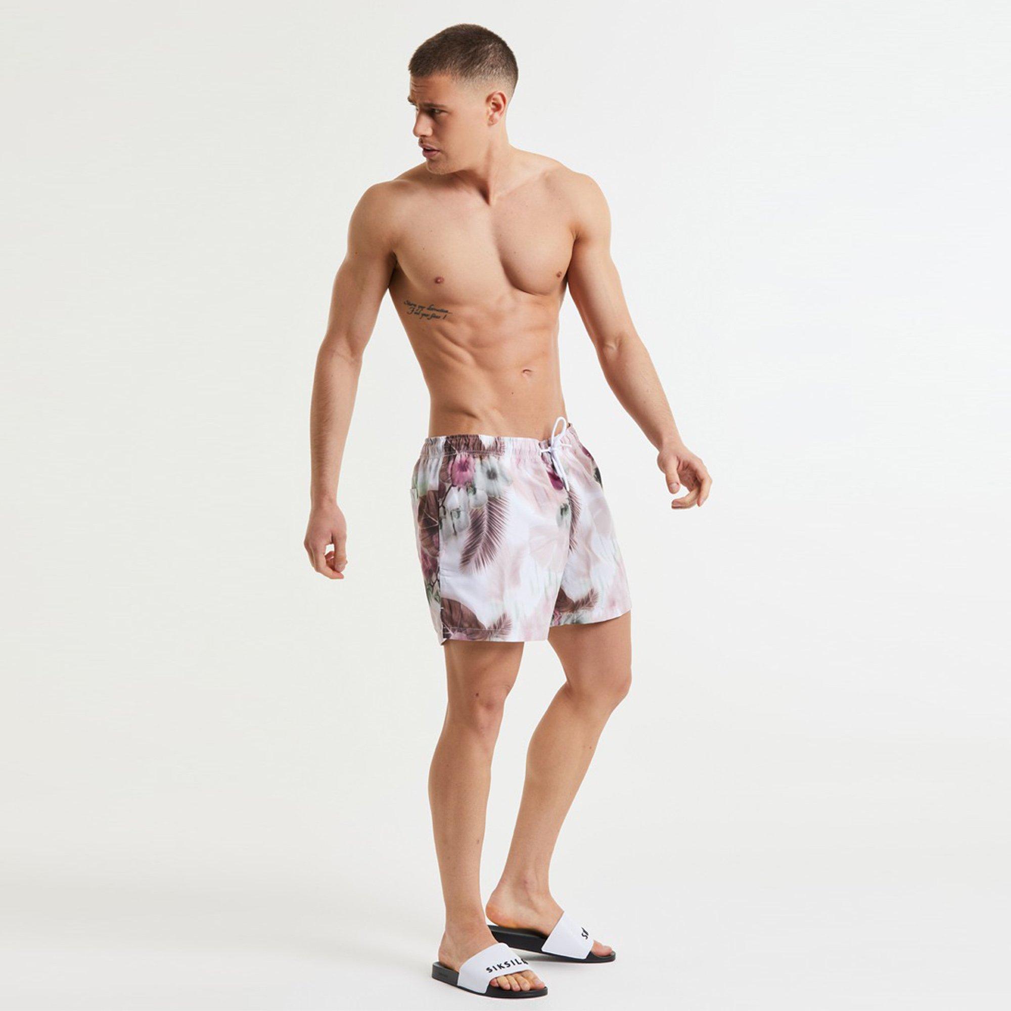 SikSilk SS Swim Shorts Mens