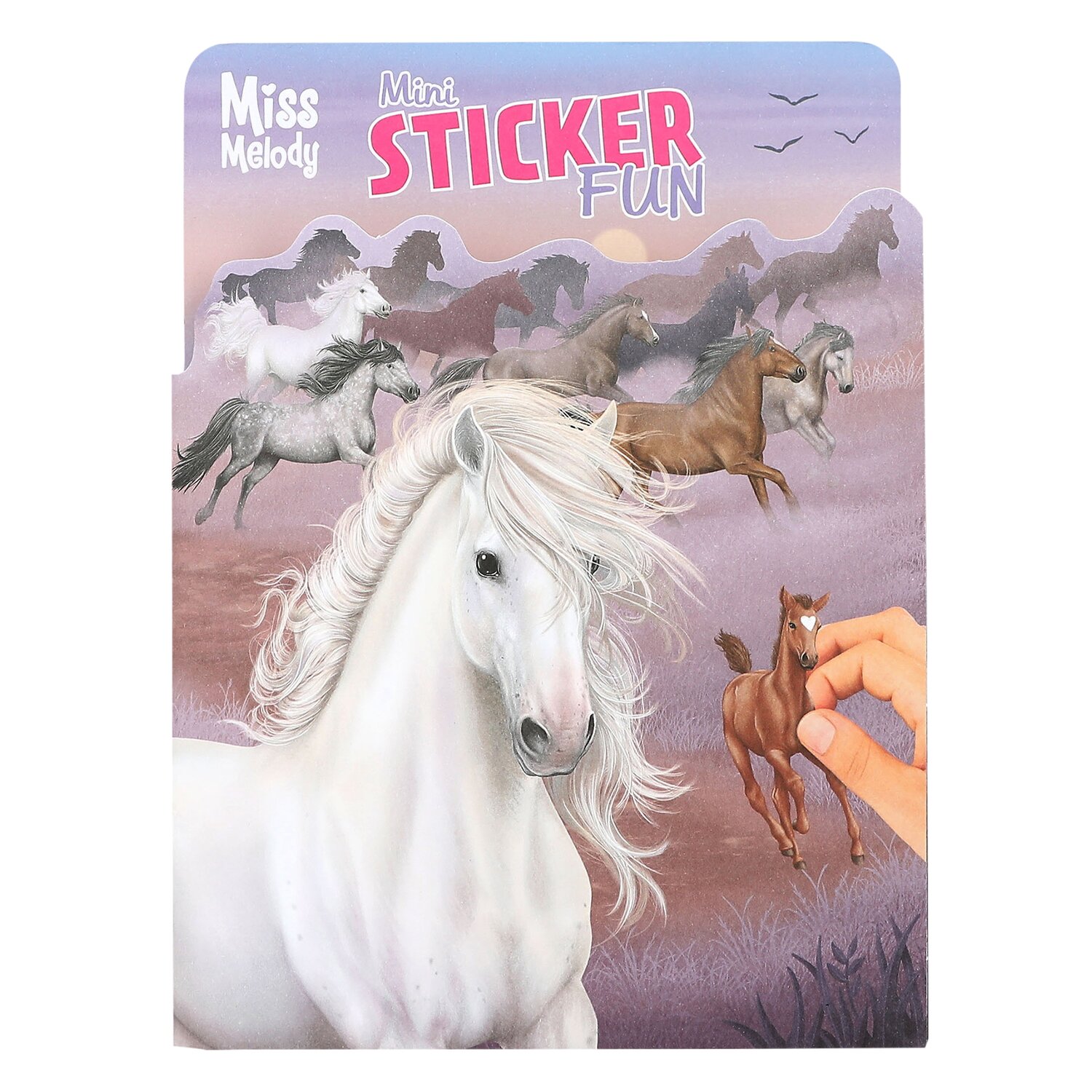 Miss Melody Mini Sticker-Fun-Buch