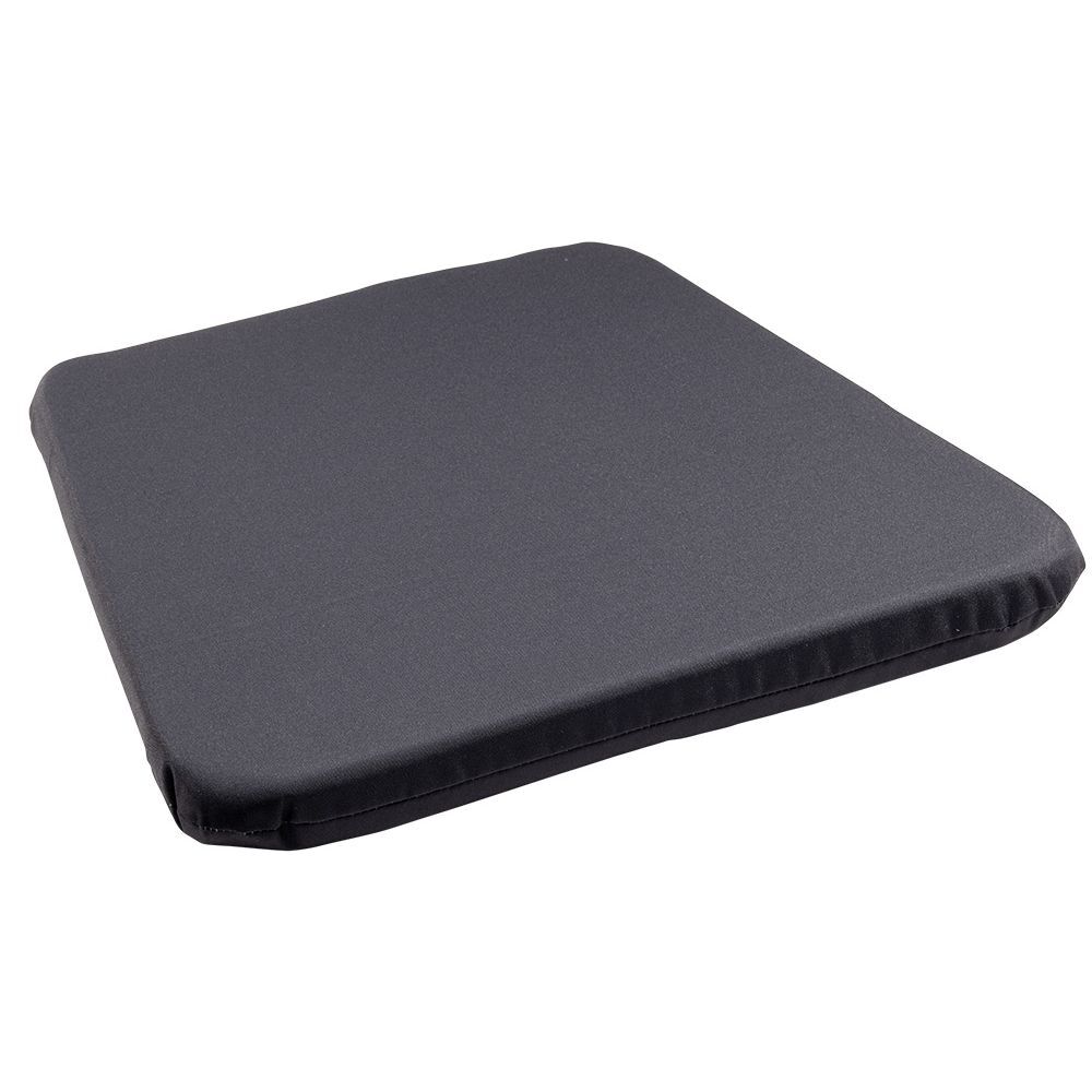 Coussin d'extérieur déperlant gris ou rouge pour fauteuil Gary 45x43cm