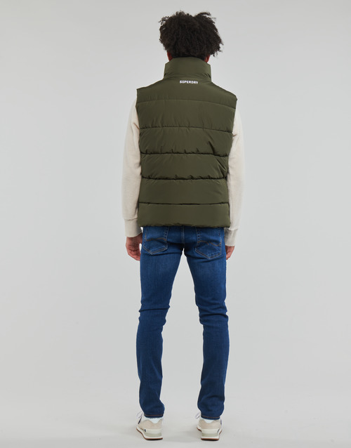 Superdry - SPORTS PUFFER GILET - Dark Moss