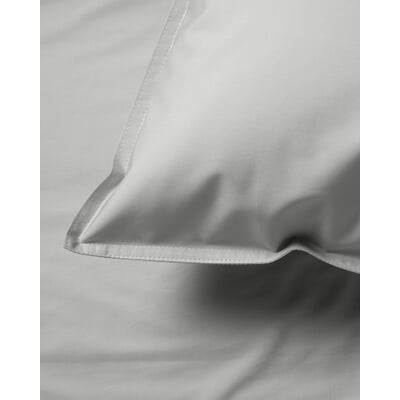 Kopfkissenbezug bedMATE, Hellgrau, 50 × 160 cm