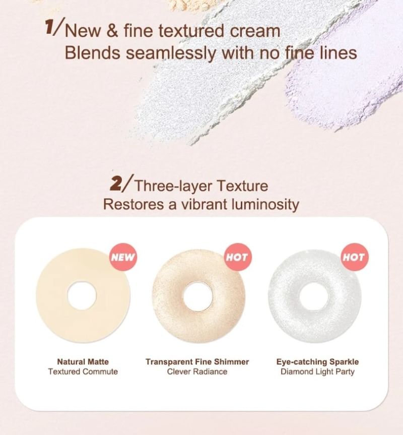 Judydoll - Shimmery Highlighting Powder - 4 kleuren