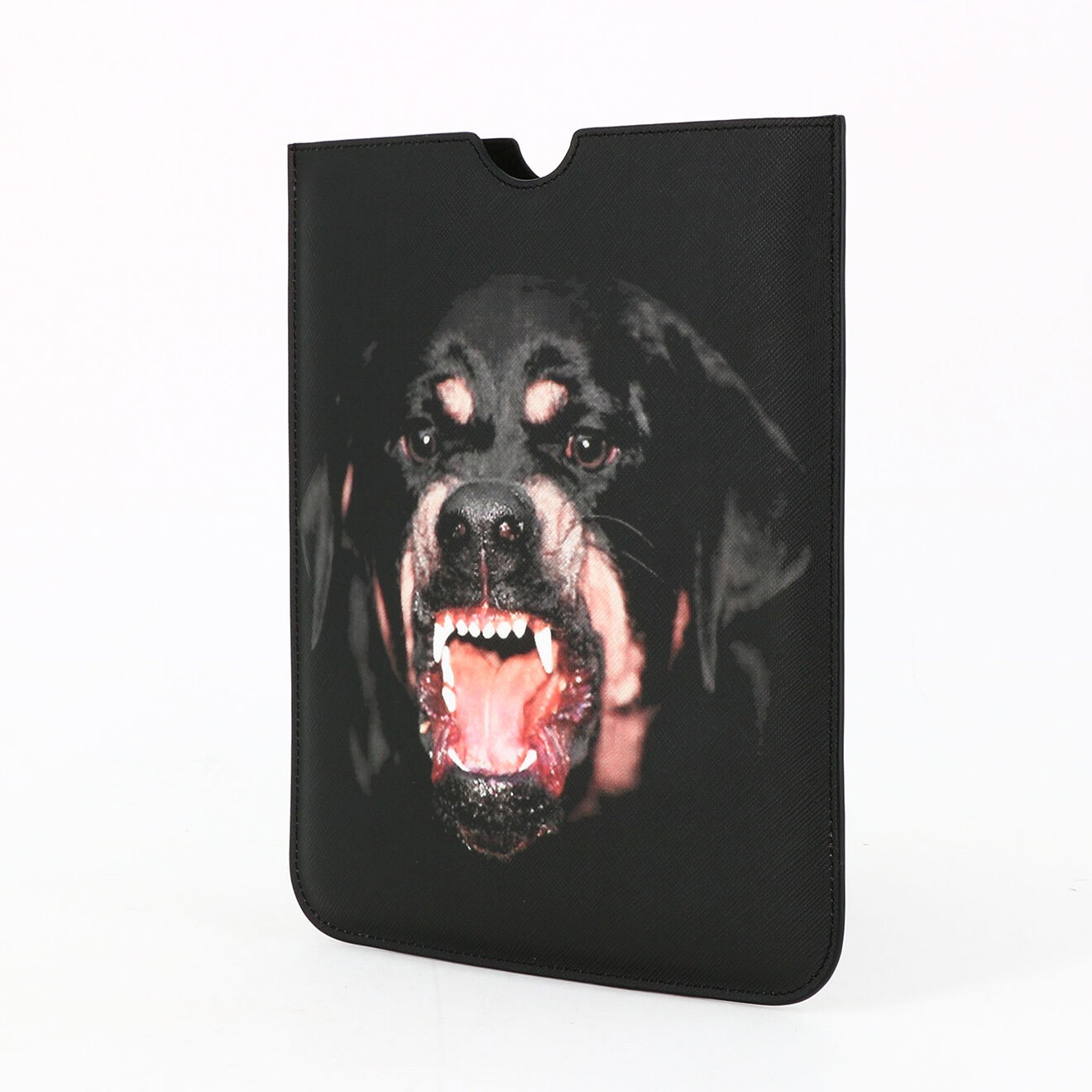 Givenchy Pochette Ipad Givenchy en Cuir grainé noir Neuf - 21x25 cm