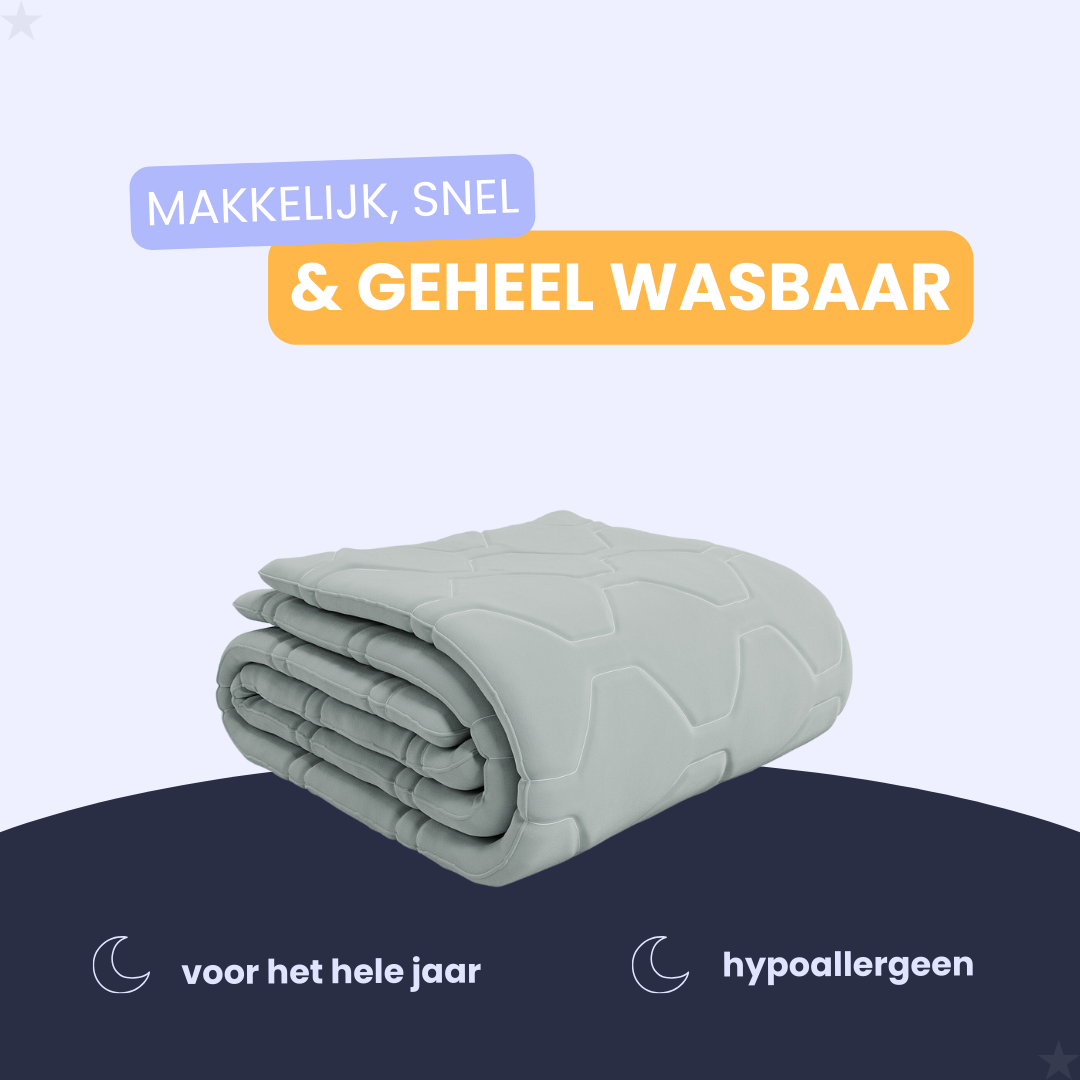HappyBed Grijs All year dekbed -  160x200 cm