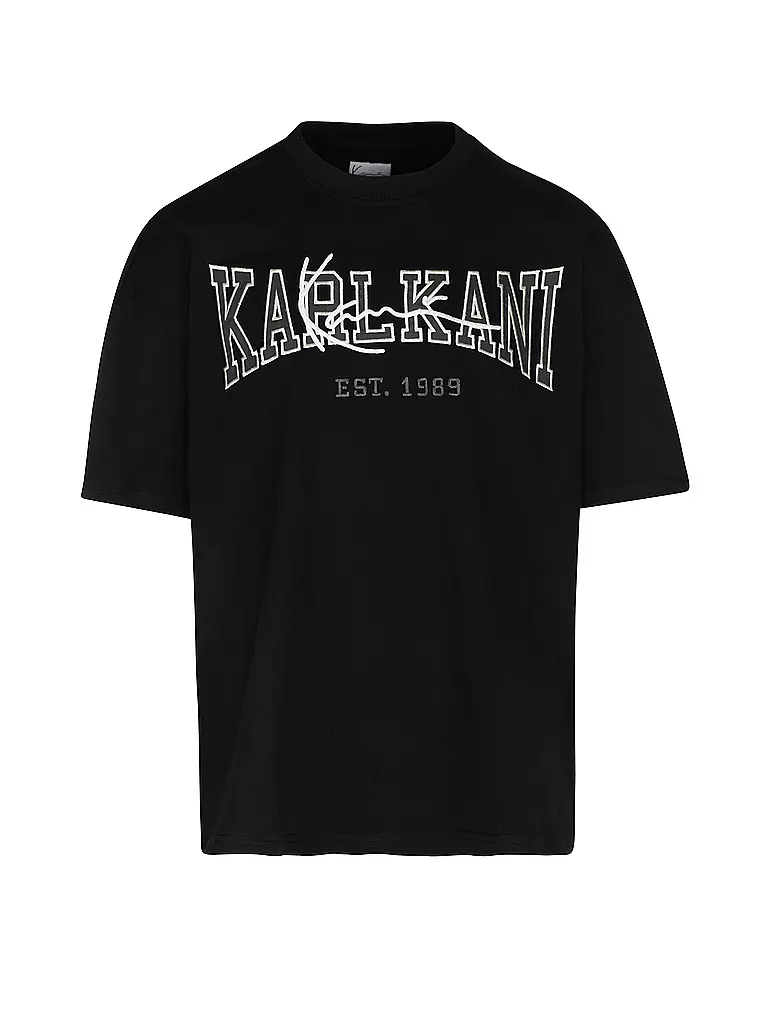 KARL KANI T-Shirt  schwarz
