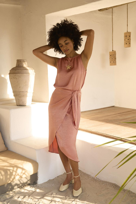 Ydence roze dames top