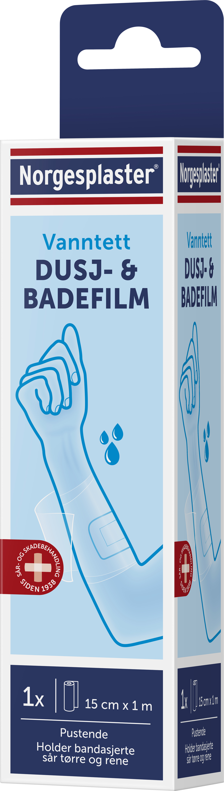 Norgesplaster dusj og badefilm 15cmx1m