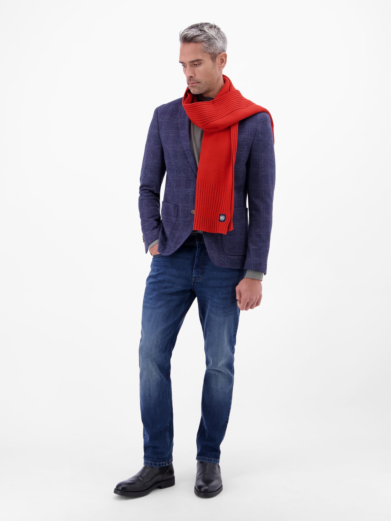 Herren-Shirt mit modischem Turtleneck