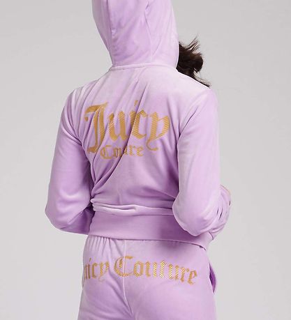 Juicy Couture Cardigan - Velour - Lavendel