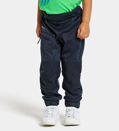 Didriksons Softshellhosen - Lövet - Navy