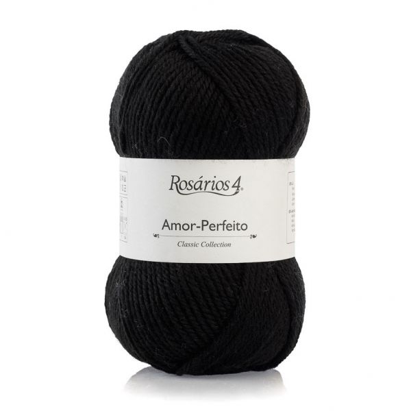 DMC Fio Lã Amor-Perfeito 100G Preto