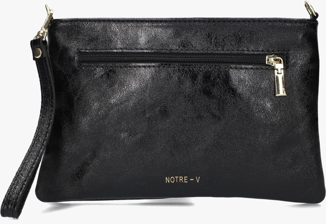 NOTRE-V zwarte notre-v clutch valeria
