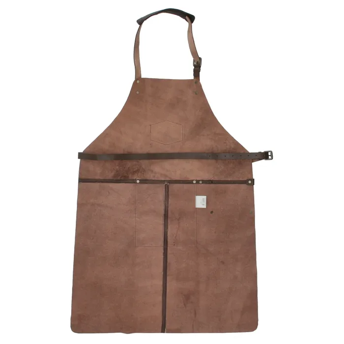 Hide & Stitches Barbecue / Grill Schort Donkerbruin