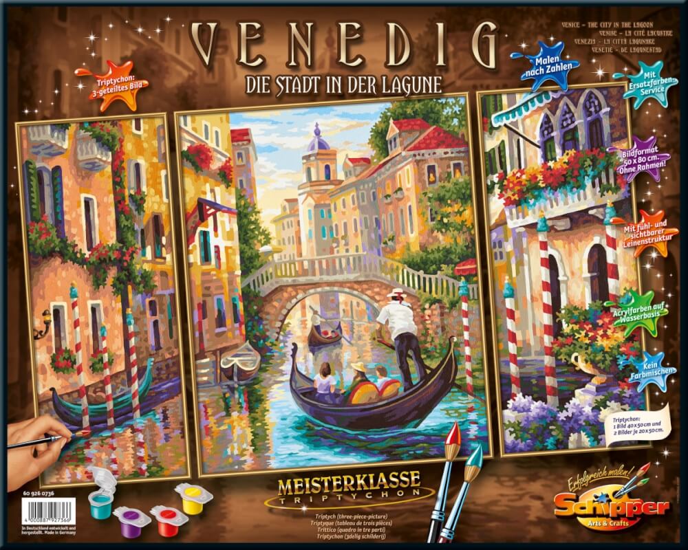 Malen nach Zahlen - Venedig - Die Stadt