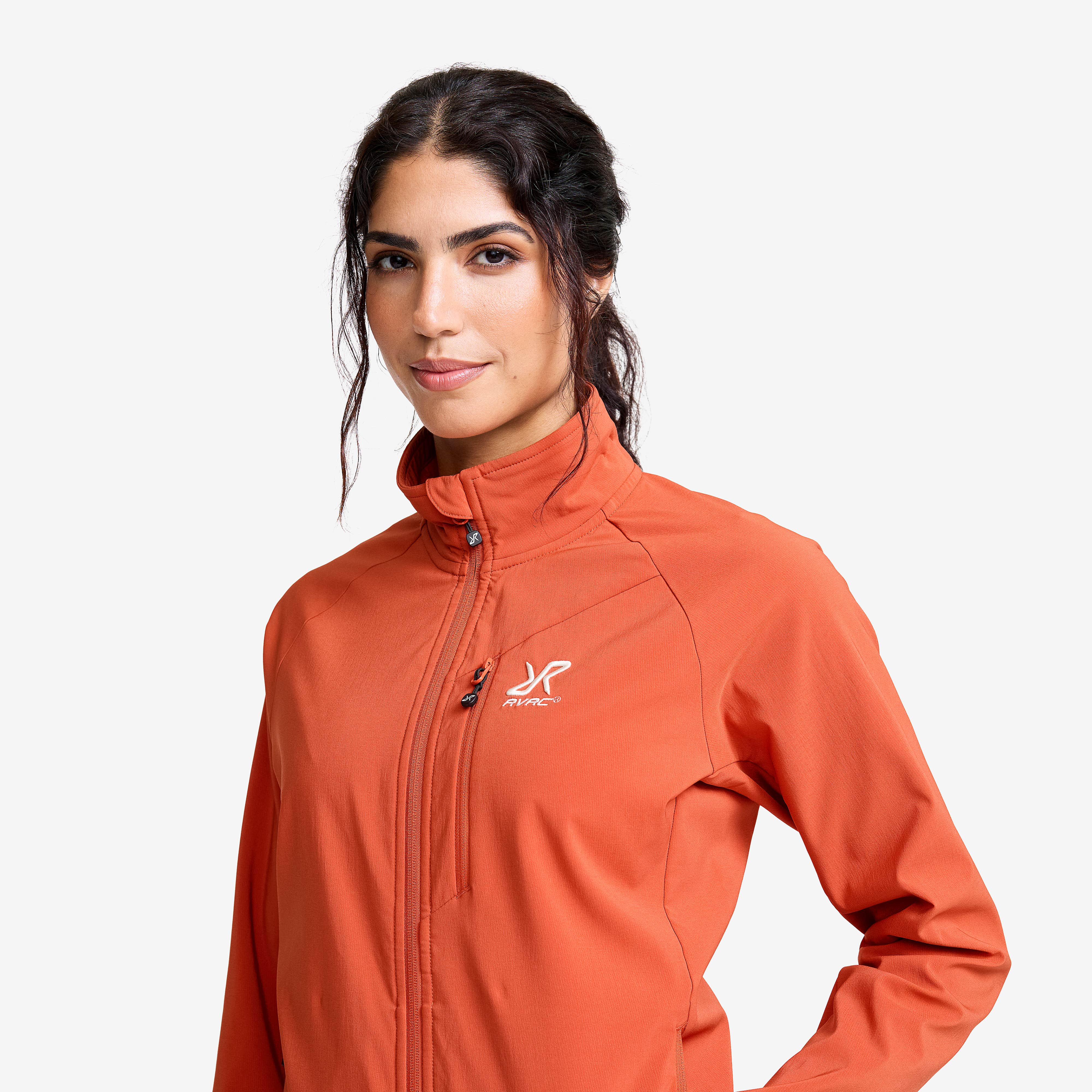 Exciter Light Softshell Jacket Dame Mecca Orange