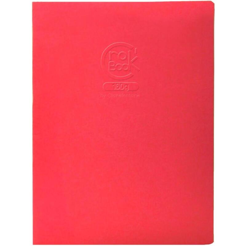 Crok'Book carnet piqué 20F 24x32cm 160g - Aléatoire