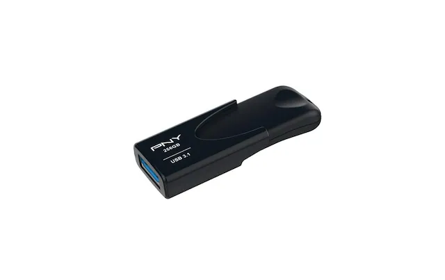 PNY USB-Stick »Attaché 4 44564 256 GB« (256GB GB Lesegeschwindigkeit 80 MB/s)