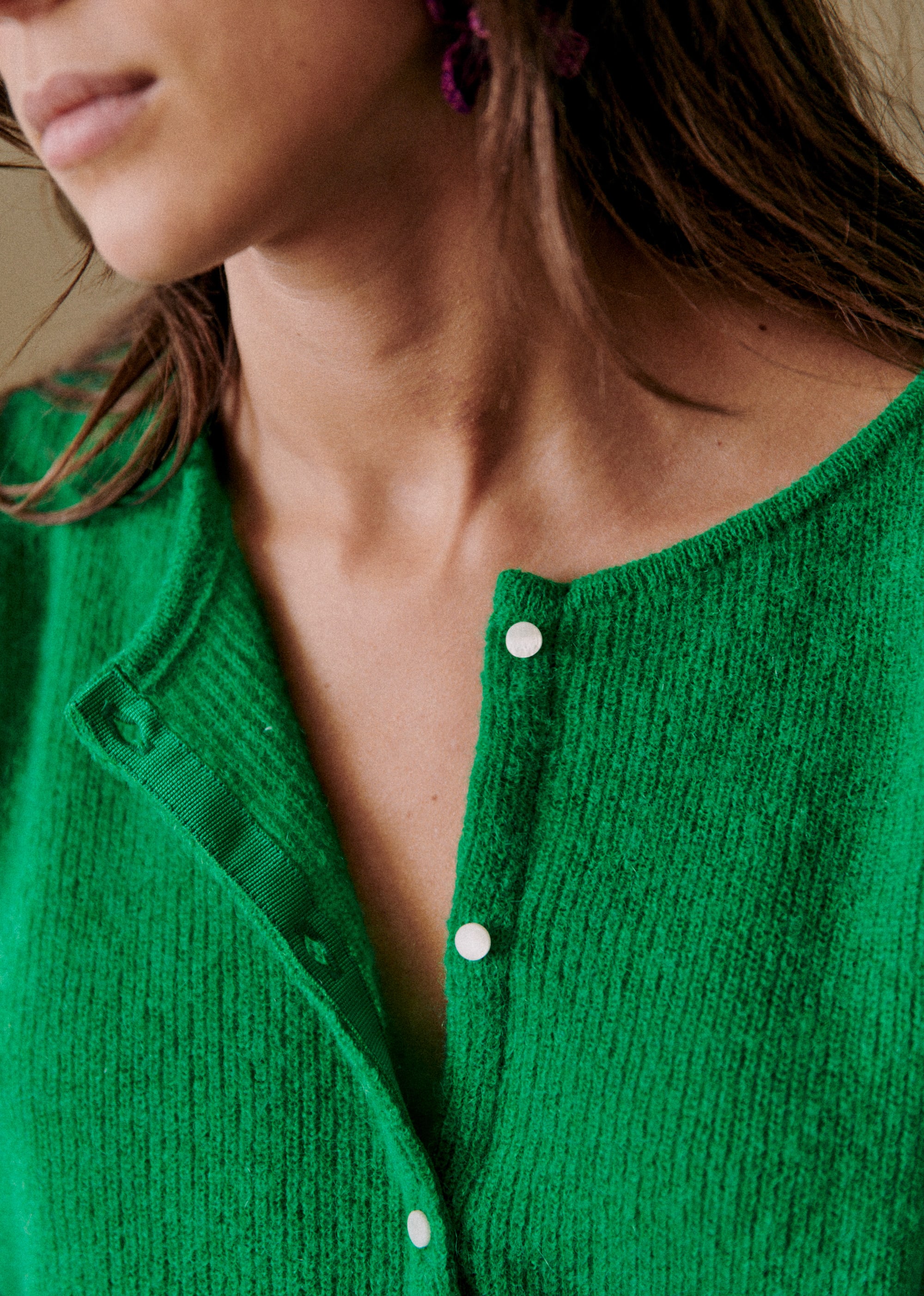 Gilet Gaspard - Vert Flash - E-SHOP/MAILLE 5905474