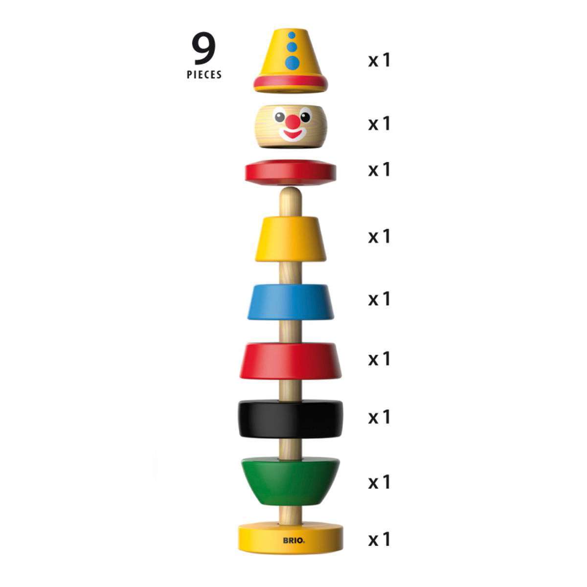 BRIO Spiel Clown
